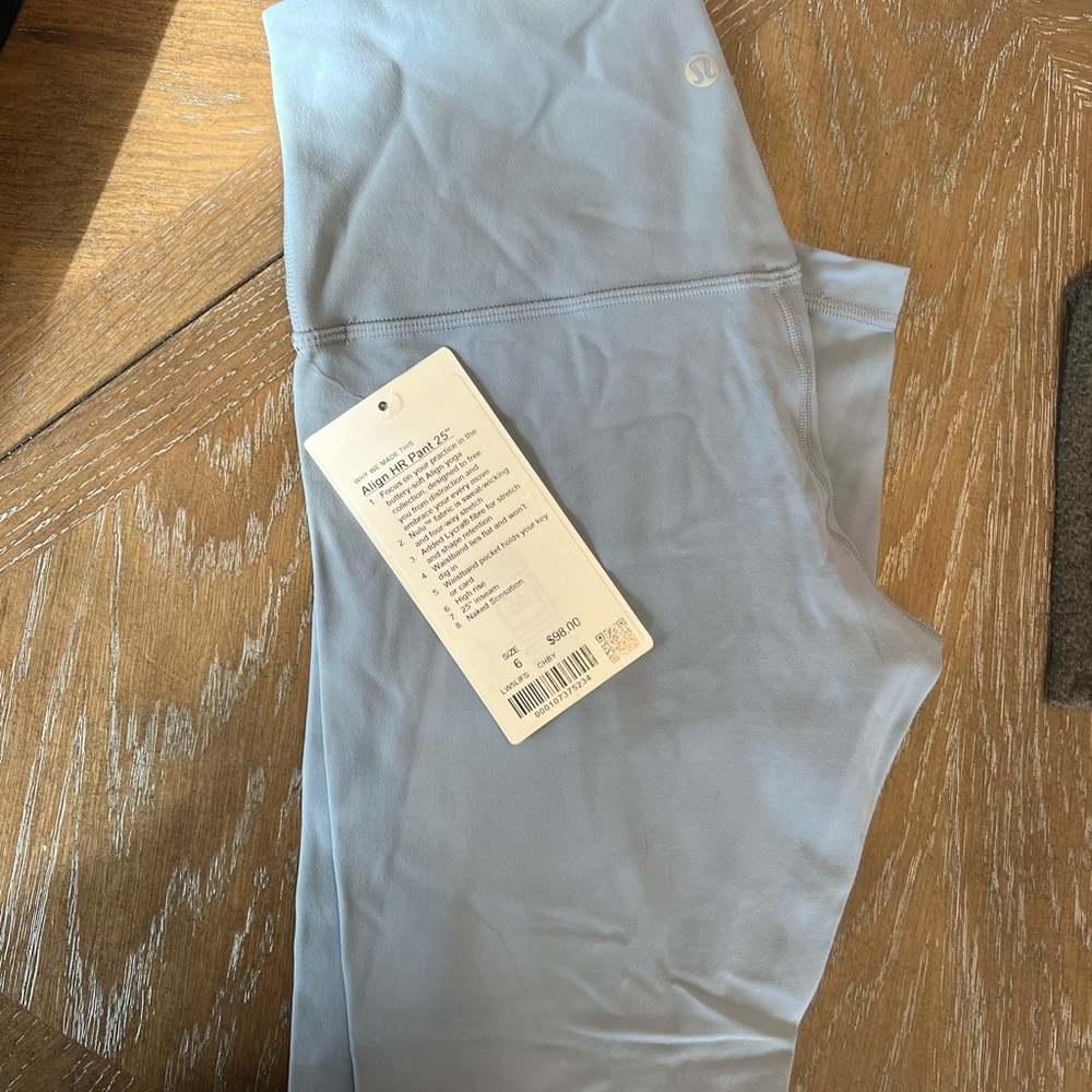 Lululemon chambray align leggings